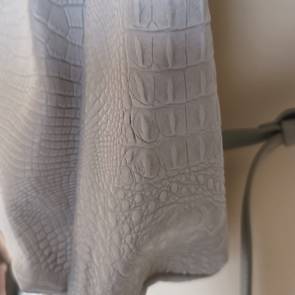 Ted Baker Rahri Reflective Croc Embossed Leather Backpack NWT - Picture 10 of 16